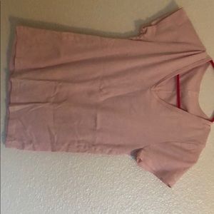 A plain pink shirt